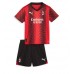 Maillot de foot AC Milan Domicile vêtements enfant 2023-24 Manches Courtes (+ pantalon court)